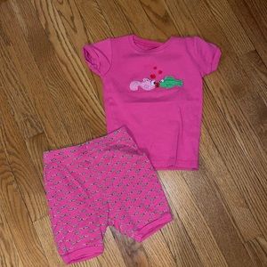 EUC! Leveret 100% Cotton Short Pajama Set